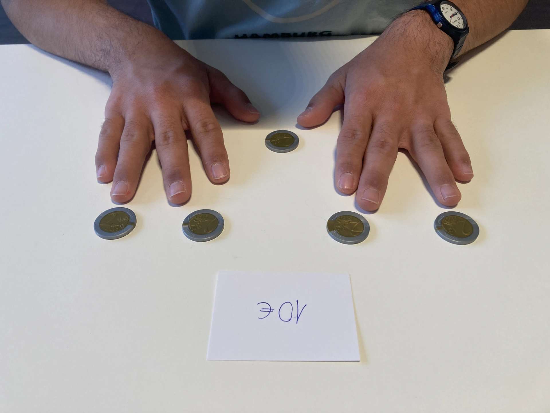 Fingerrechnen mit Geld